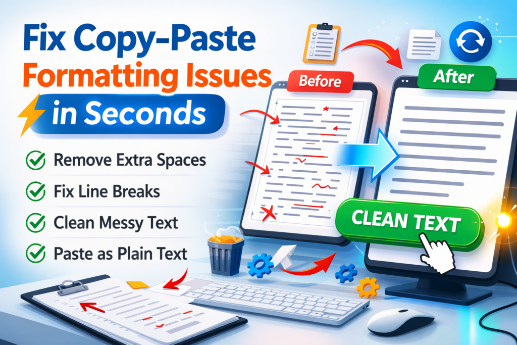 Fix Copy Paste Formatting Issues in Seconds