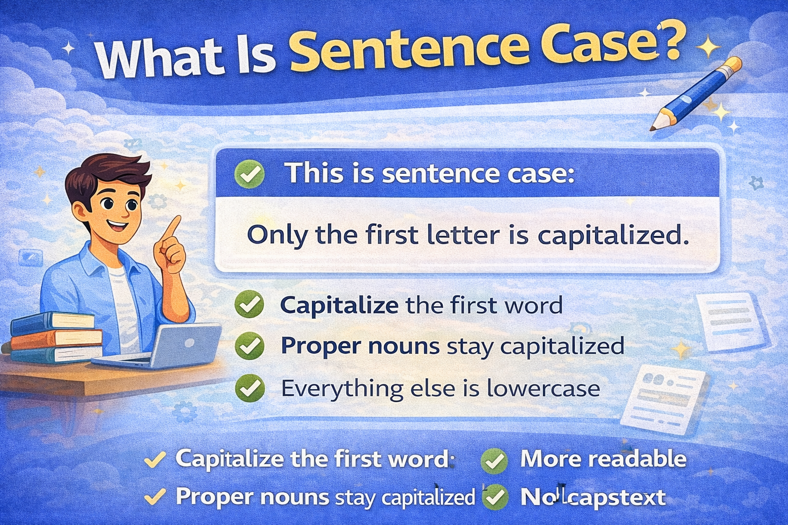 What Is Sentence Case? A Simple Guide With Real Examples