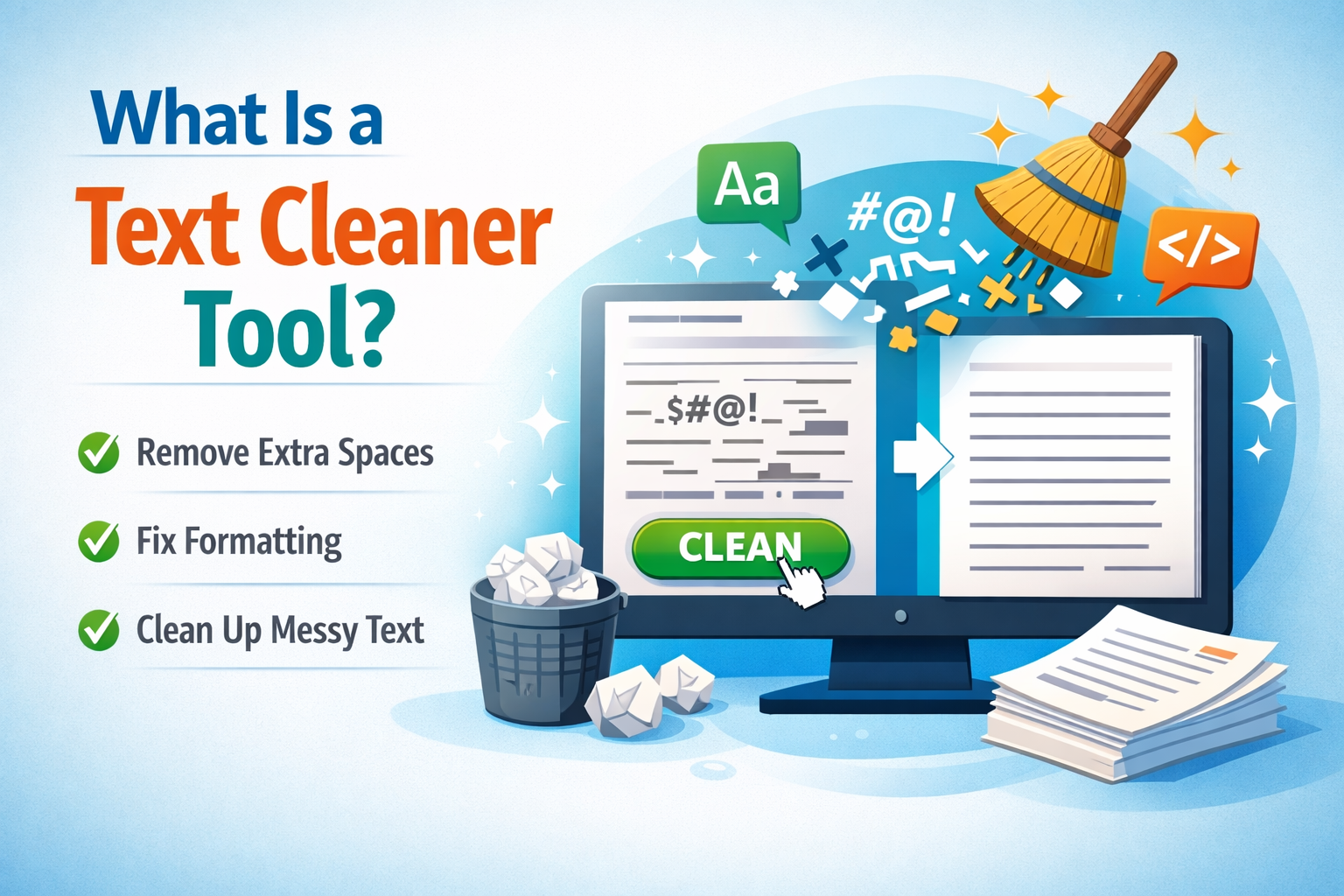 What Is a Text Cleaner Tool? Complete Guide for Beginners