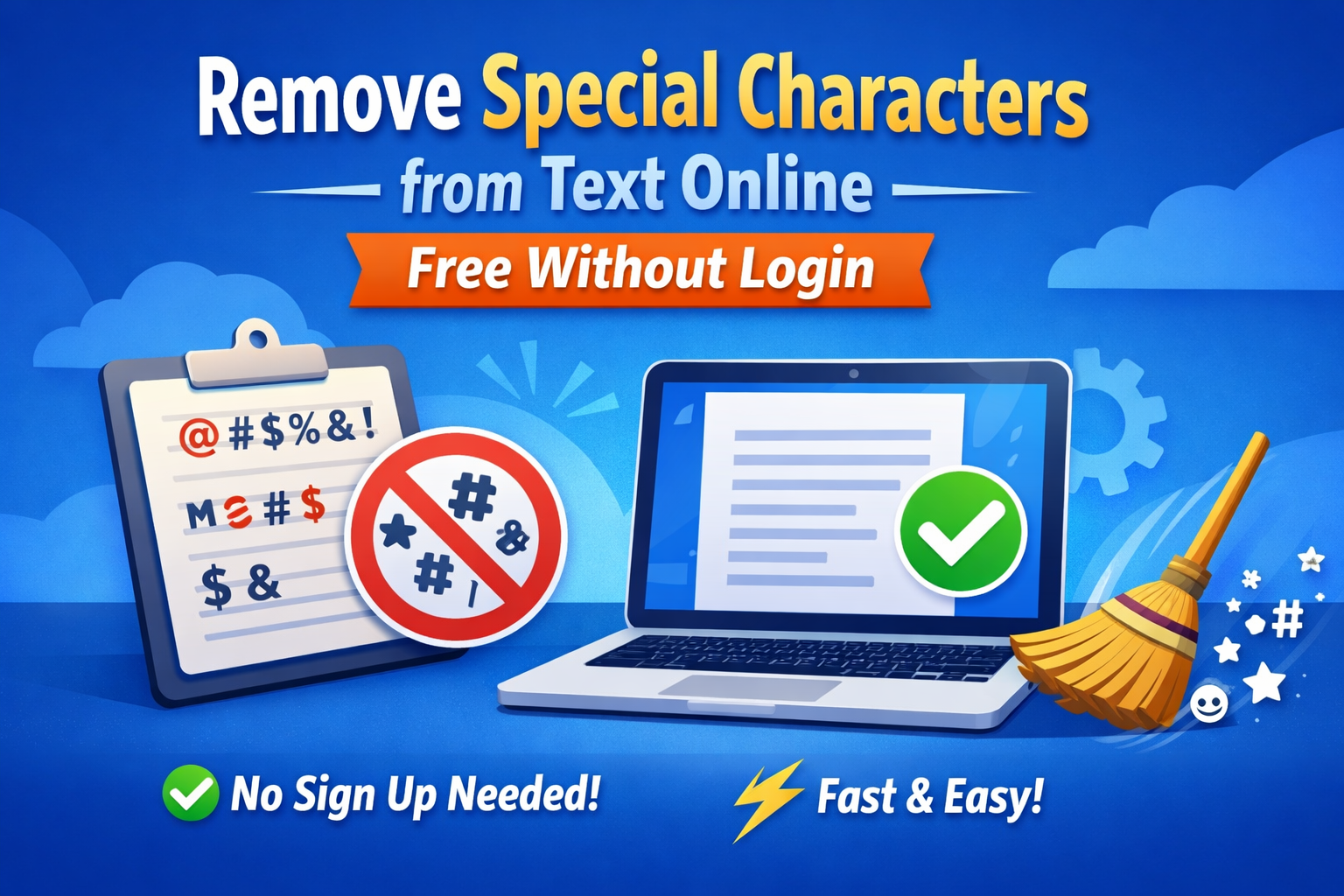How to Remove Special Characters from Text Online Free Without Login